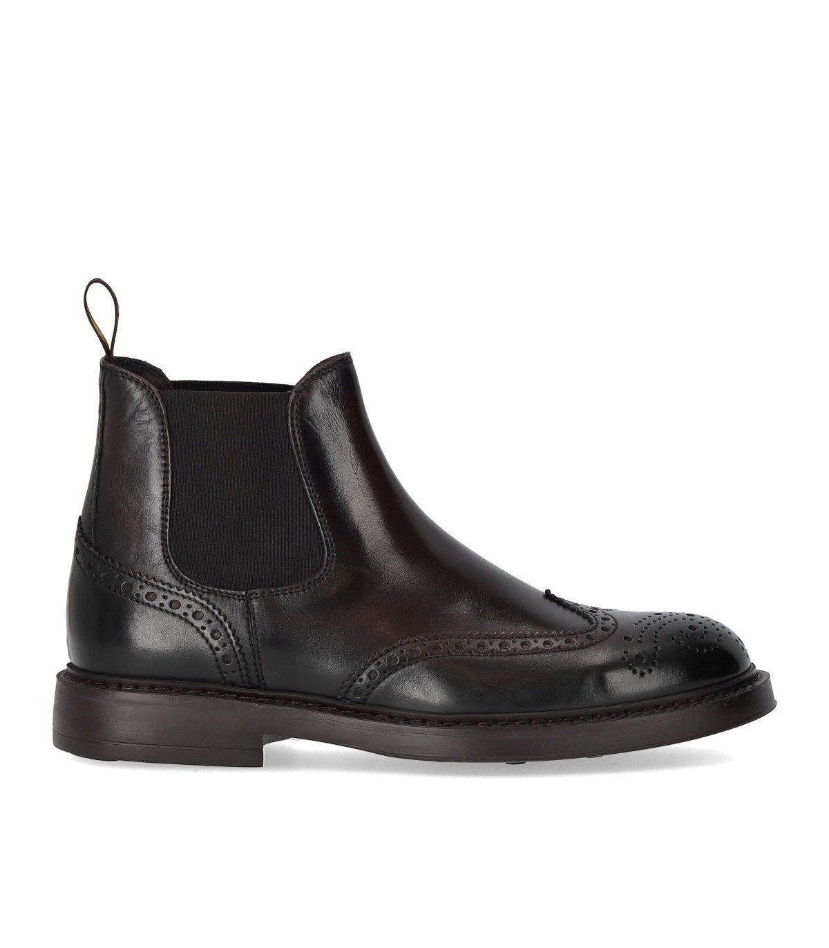 DOUCAL'S TRIUMPH DARK BROWN CHELSEA BOOT