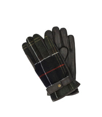 BARBOUR NEWBROUGH TARTAN GLOVES - M