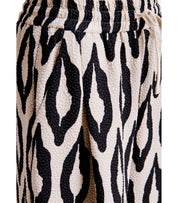 PANTALONE KONTENT BIANCO NERO ESSENTIEL ANTWERP