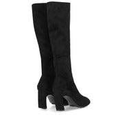 ASH EMMY SCHWARZ HOHER STIEFEL MIT ABSATZ