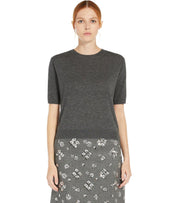 MAX MARA WEEKEND DECANO GREY TWIN SET