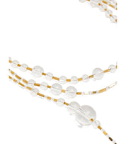 MAX MARA WEEKEND CERTO WHITE NECKLACE