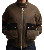 GIACCA IVYBRIDGE WAX VERDE BARBOUR