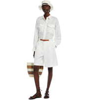 MAX MARA WEEKEND SPOLETO WHITE SHIRT