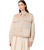 REVERSIBLE CORK BEIGE JACKET MAX MARA WEEKEND