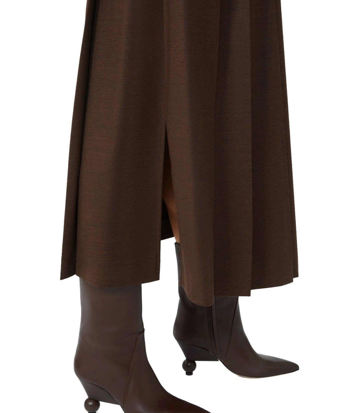 MAX MARA WEEKEND FASTOSO CHOCOLATE SKIRT