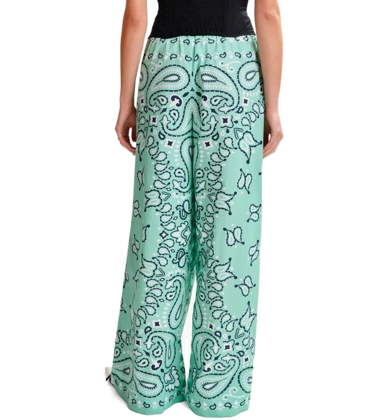 ESSENTIEL ANTWERP HINTWERPEN AQUA GREEN PANTS