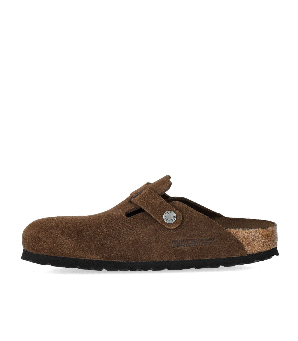 BIRKENSTOCK BOSTON SOFT FOOTBED SUEDE CARAFE TONAL CLOG