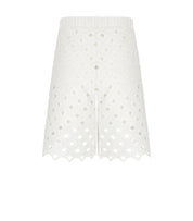 MAX MARA BEACHWEAR UGUALE WHITE SHORTS