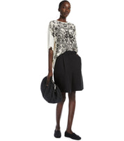 MAX MARA WEEKEND PAMPAS IVORY T-SHIRT