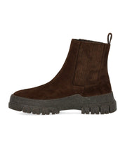MAX MARA WEEKEND GENEPI DARK BROWN CHELSEA BOOT