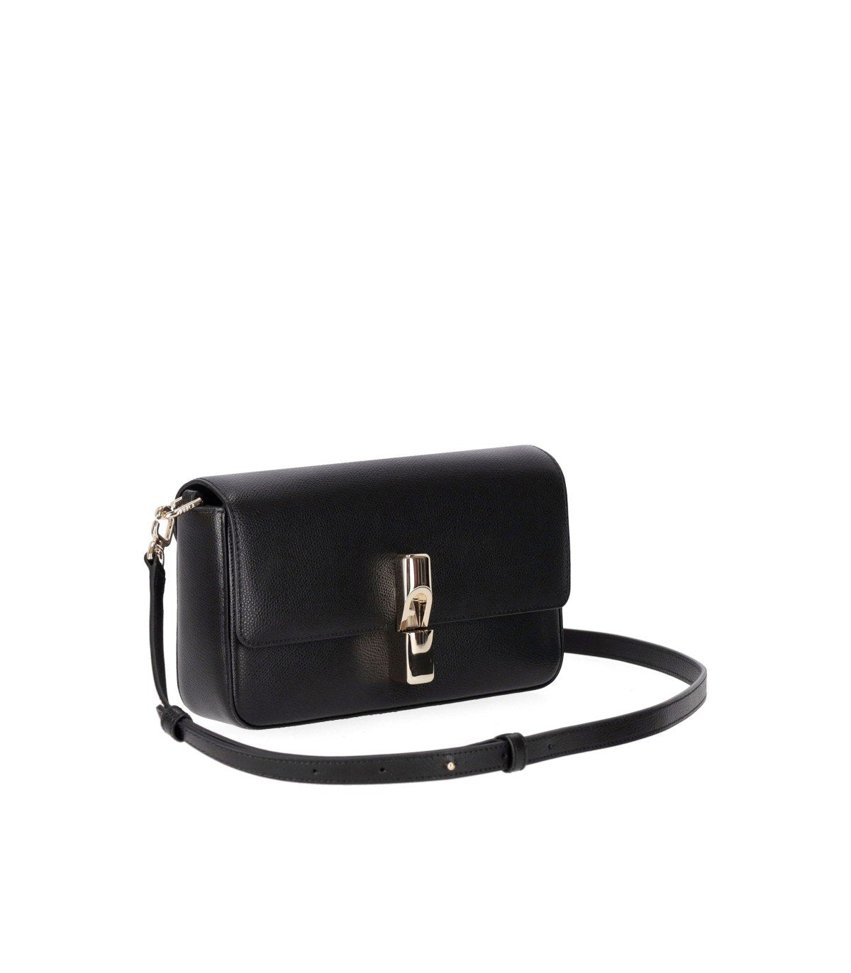 FURLA IRIDE S BLACK CROSSBODY BAG