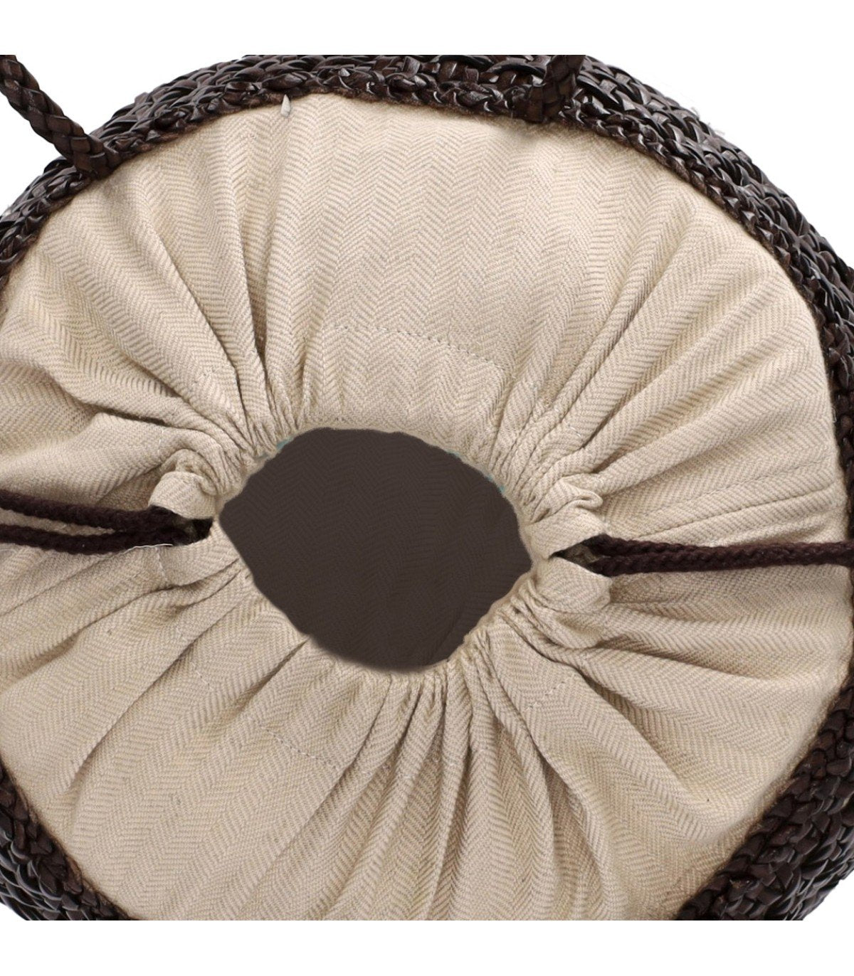 DRAGON DIFFUSION JUVENTUS BROWN HANDBAG