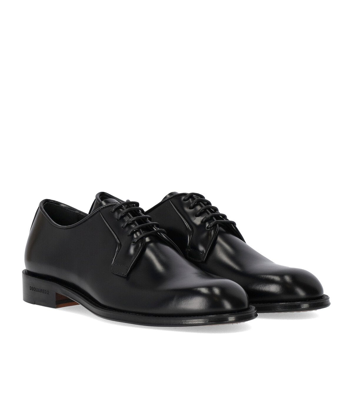 DSQUARED2 D2 CLASSIC BLACK DERBY SHOE