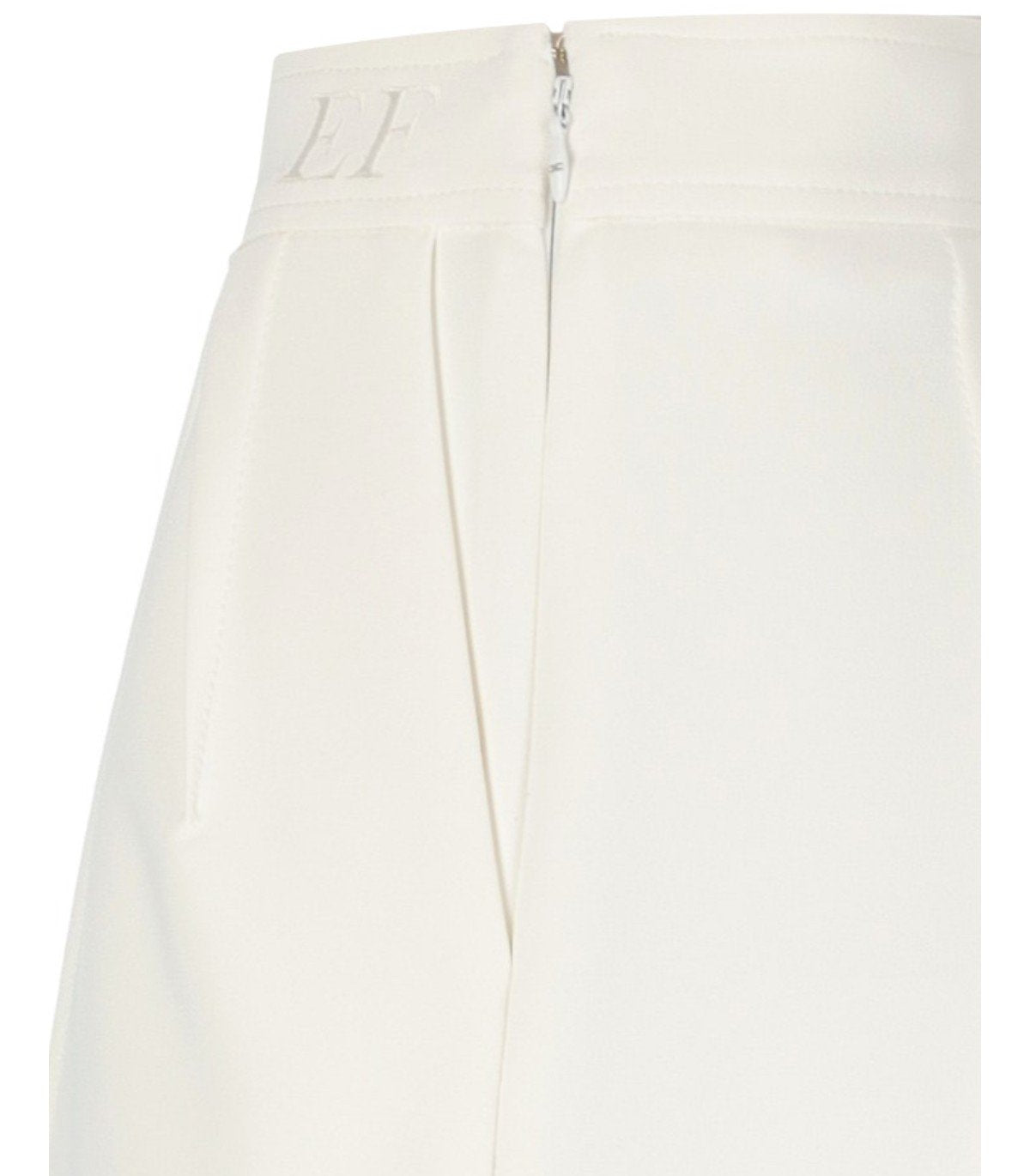 ELISABETTA FRANCHI IVORY SHORTS