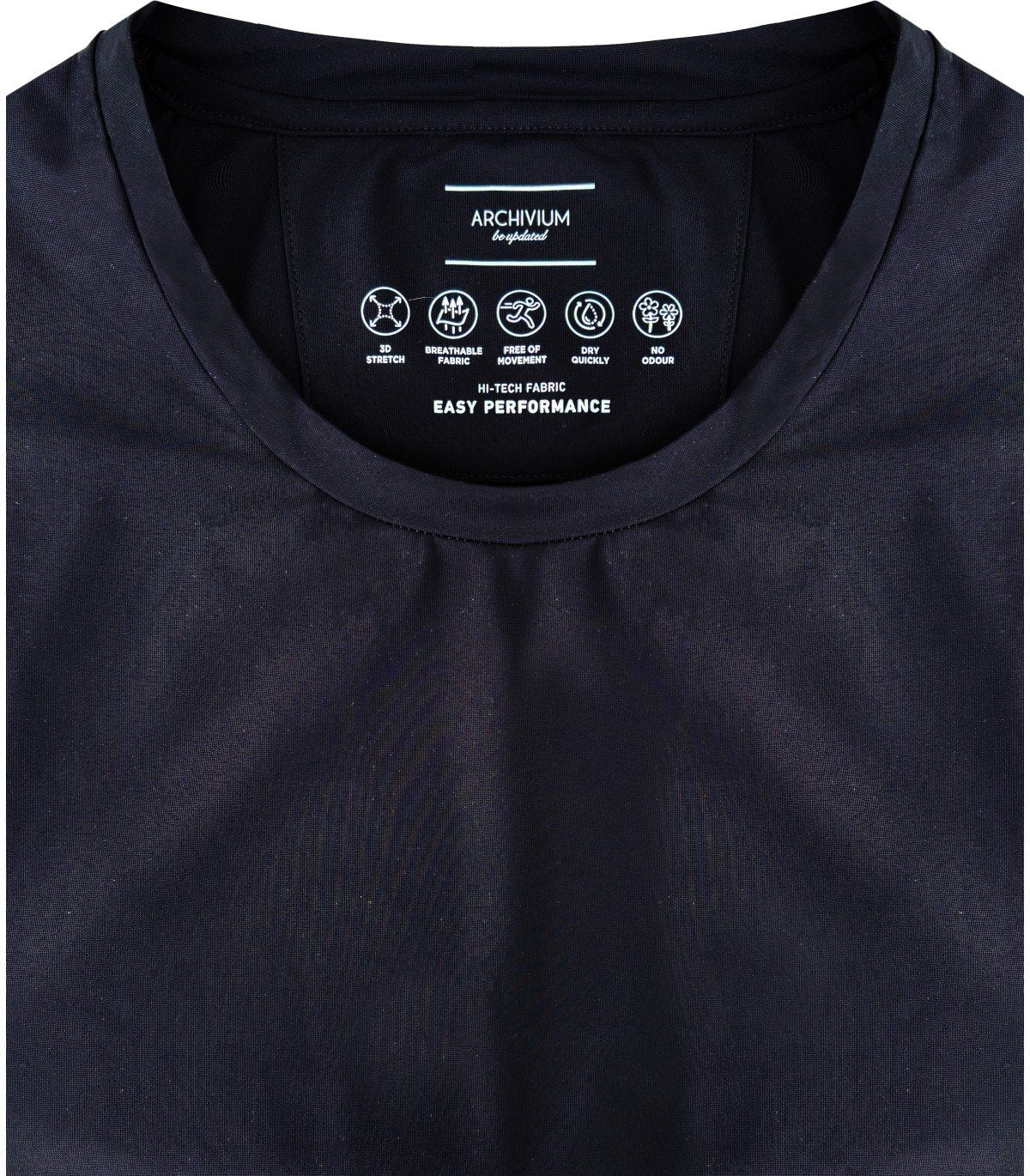 ARCHIVIUM NAVY BLUE T-SHIRT