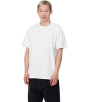 CARHARTT WIP S/S DUSTER SCRIPT WHITE T-SHIRT