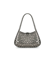 DRAGON DIFFUSION ROSANNA MINI SILVER SHOULDER BAG