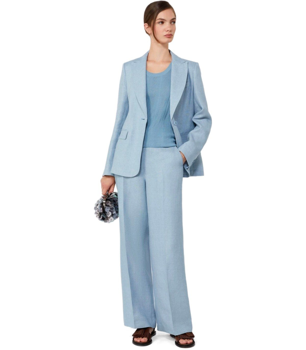 PANTALONE MALIZIA AZZURRO MAX MARA WEEKEND