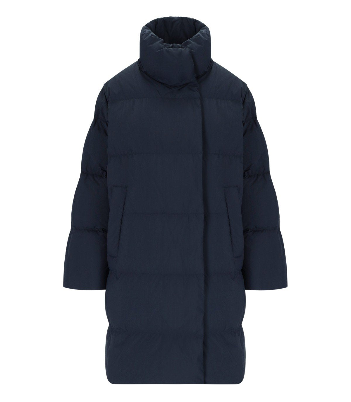 MAX MARA WEEKEND TENUTA BLUE LONG DOWN JACKET