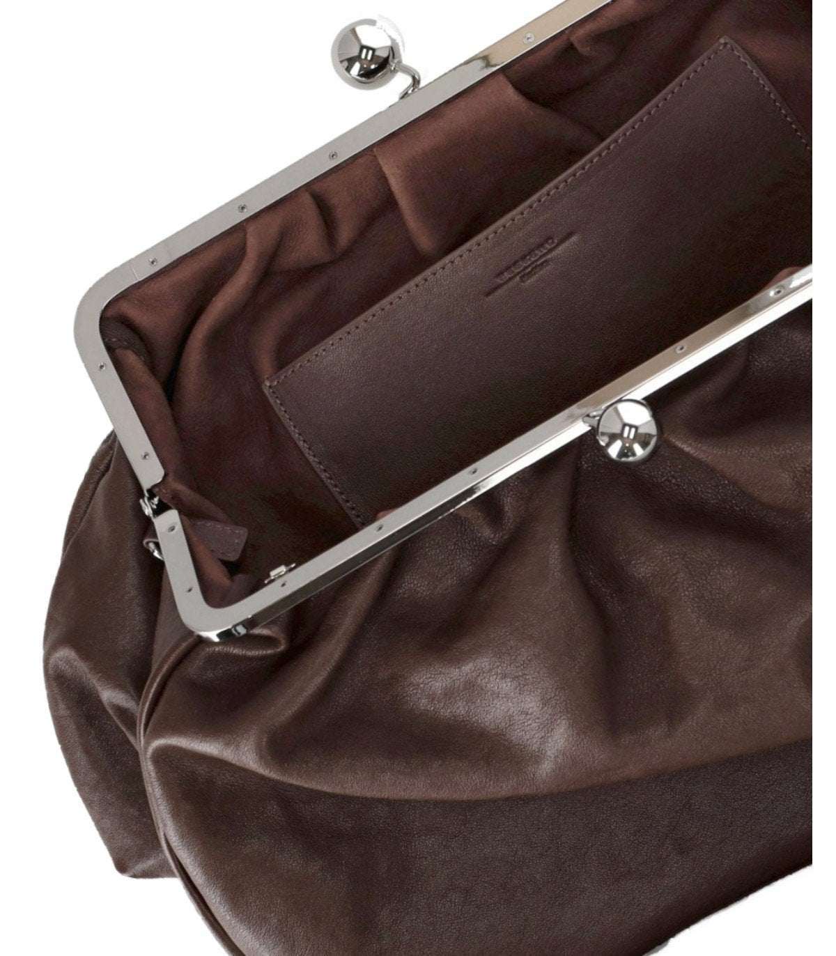 MAX MARA WEEKEND PASTICCINO CRISTIN LARGE DUNKLEBRAUNE HANDTASCHE