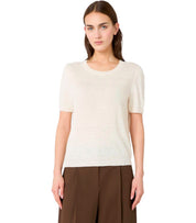 MAX MARA WEEKEND PANCONE ECRU TOP