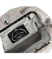 MAX MARA WEEKEND PASTICCINO ALAMA SMALL SILVER CLUTCH