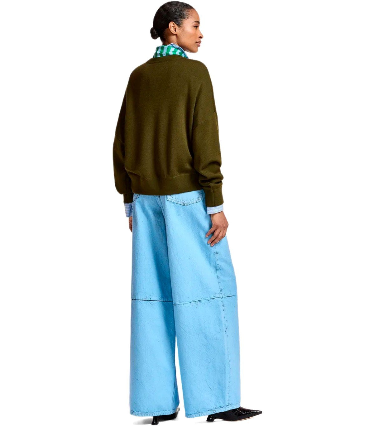 ESSENTIEL ANTWERP KURTIS KHAKI PULLOVER
