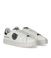 VERSACE JEANS COUTURE COURT 88 V-EMBLEM WEISSER SNEAKER