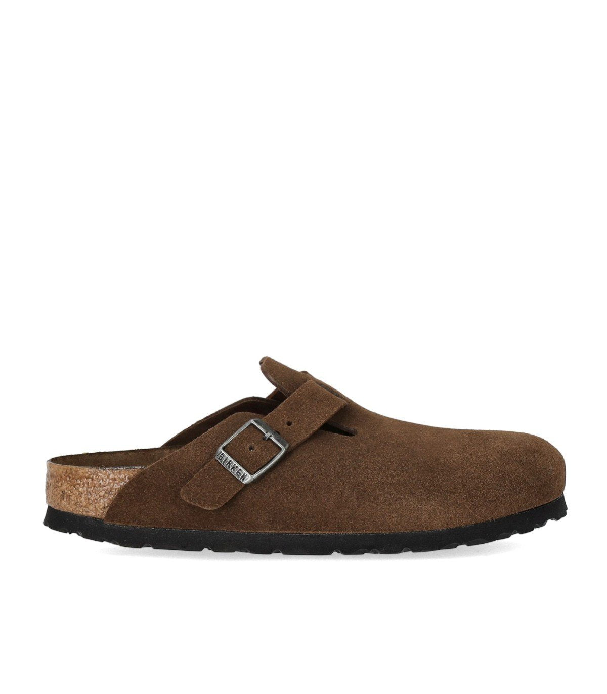 BIRKENSTOCK BOSTON SOFT FOOTBED SUEDE CARAFE TONAL CLOG
