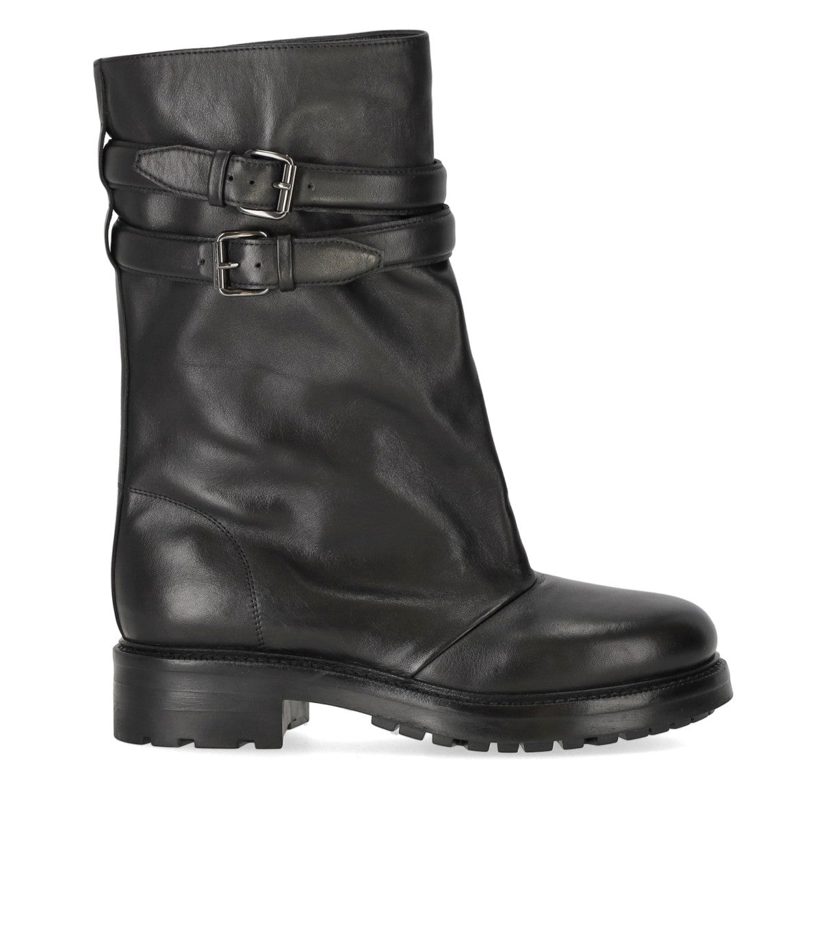 STRATEGIA SCHWARZER BIKER STIEFEL