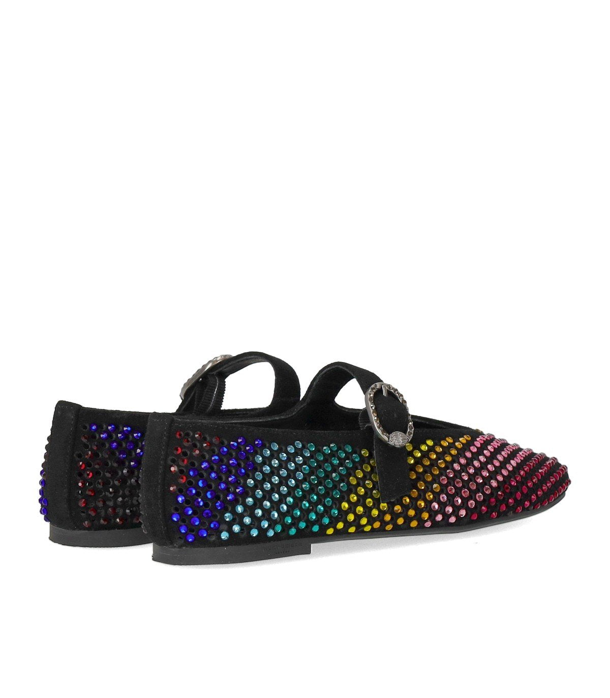 KURT GEIGER MAYFAIR MULTICOLORED BALLET FLAT SHOE