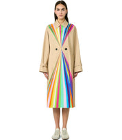 MAX MARA WEEKEND SPALANCA BEIGE TRENCH COAT