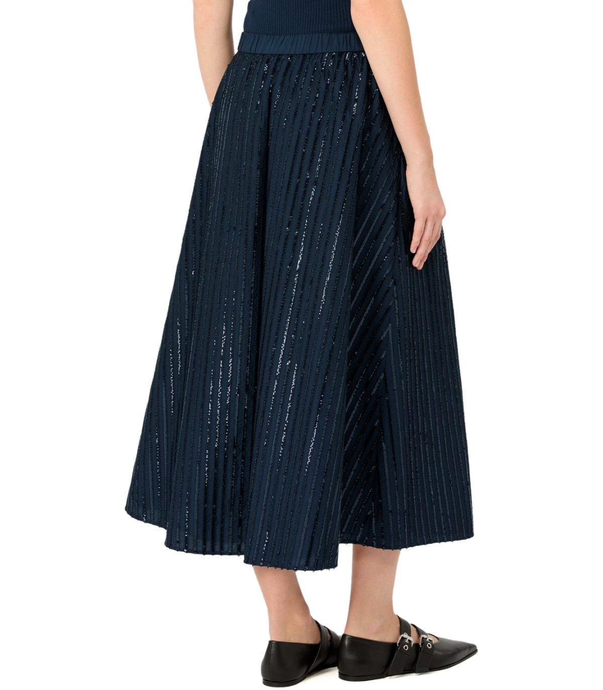 GONNA FIORDI BLU MAX MARA WEEKEND