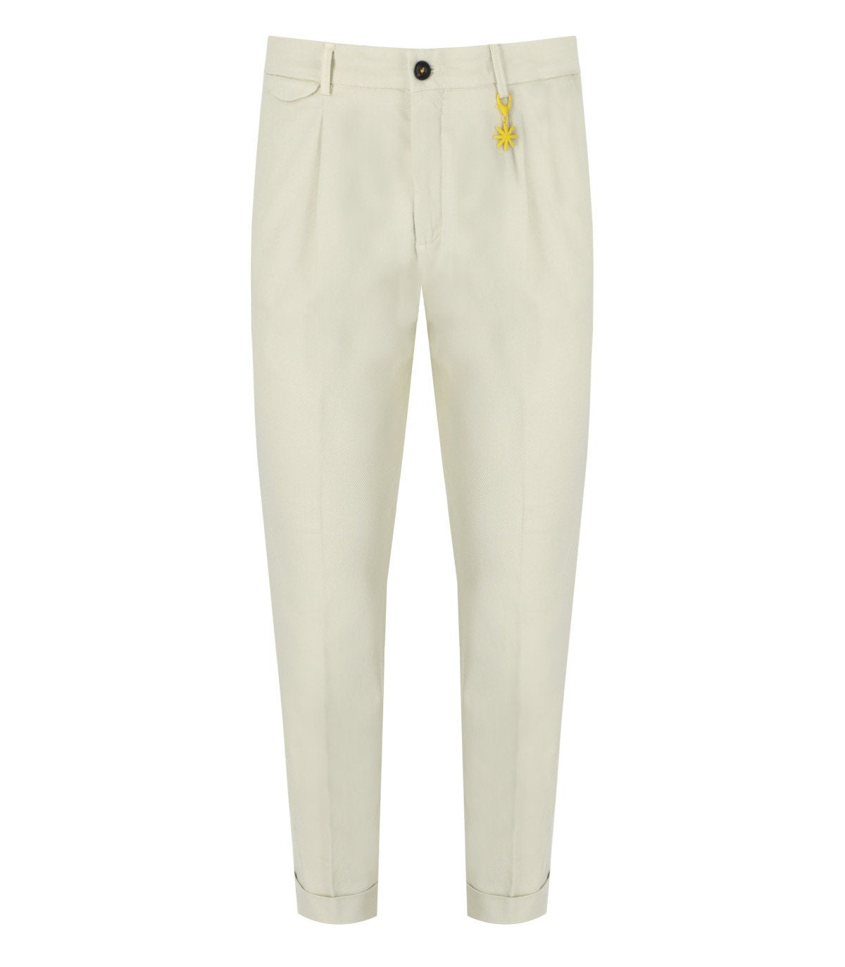MANUEL RITZ CREAM PANTS 