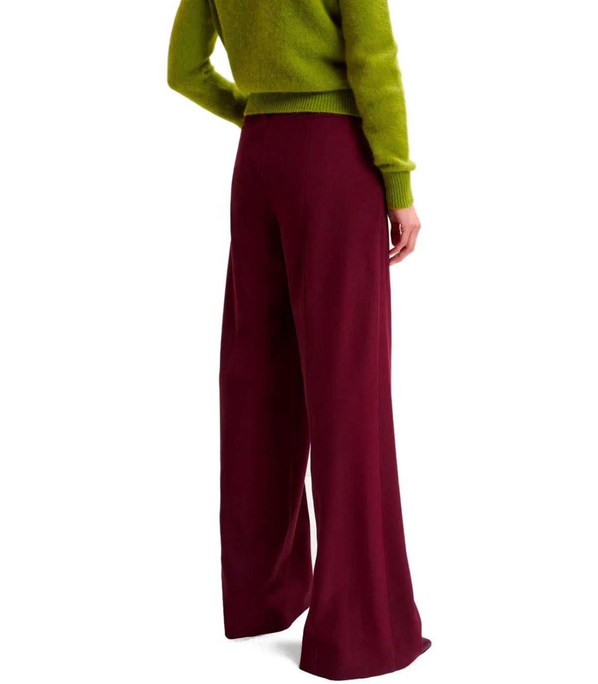 ESSENTIEL ANTWERP IZI BORDEAUXROTE HOSE