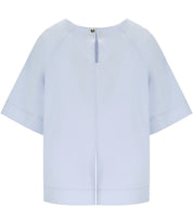 MM MAX MARA RIDENTE HELLBLAUE BLUSE