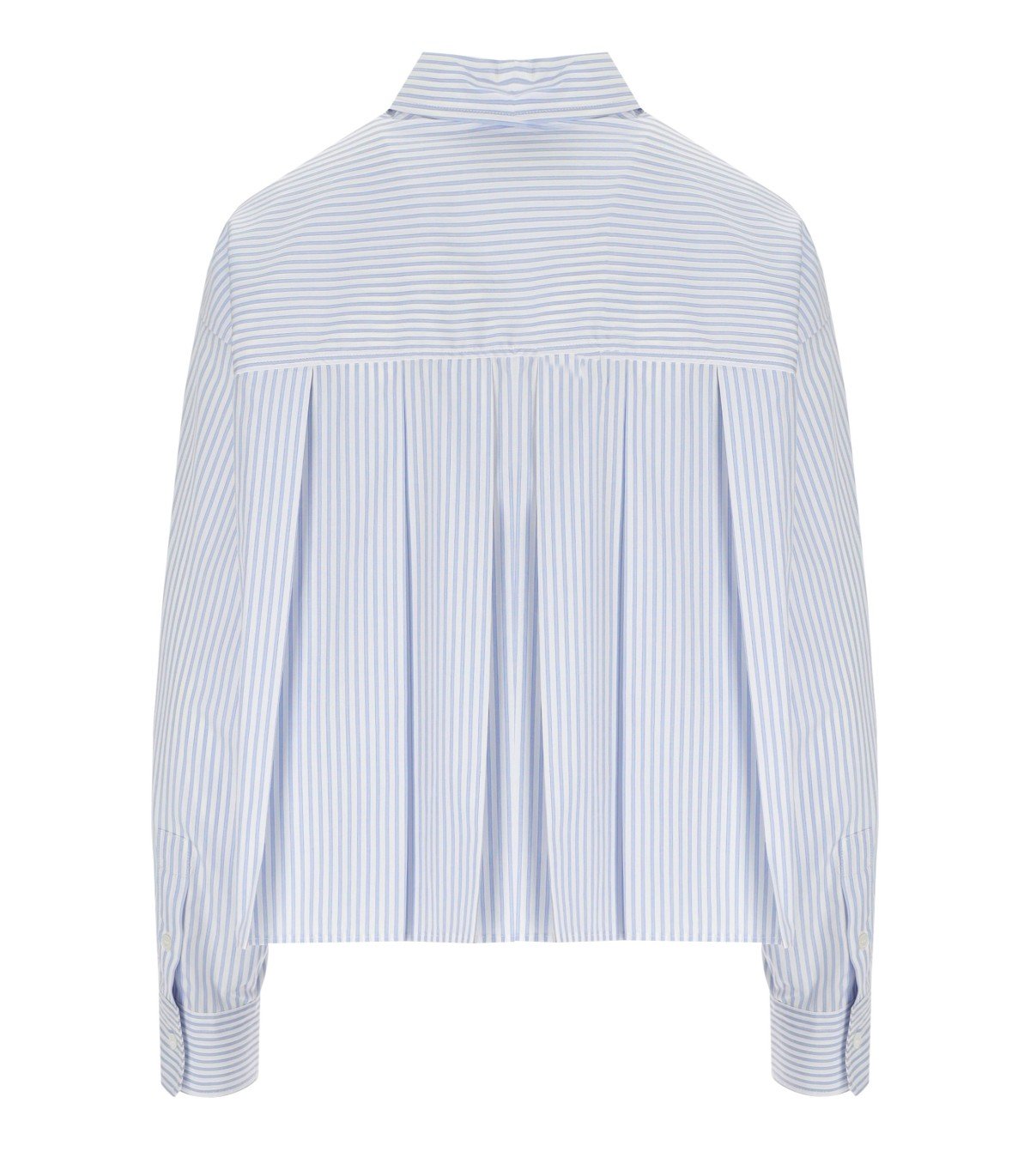 MAX MARA WEEKEND EDEN HELLBLAUES GESTREIFTES HEMD