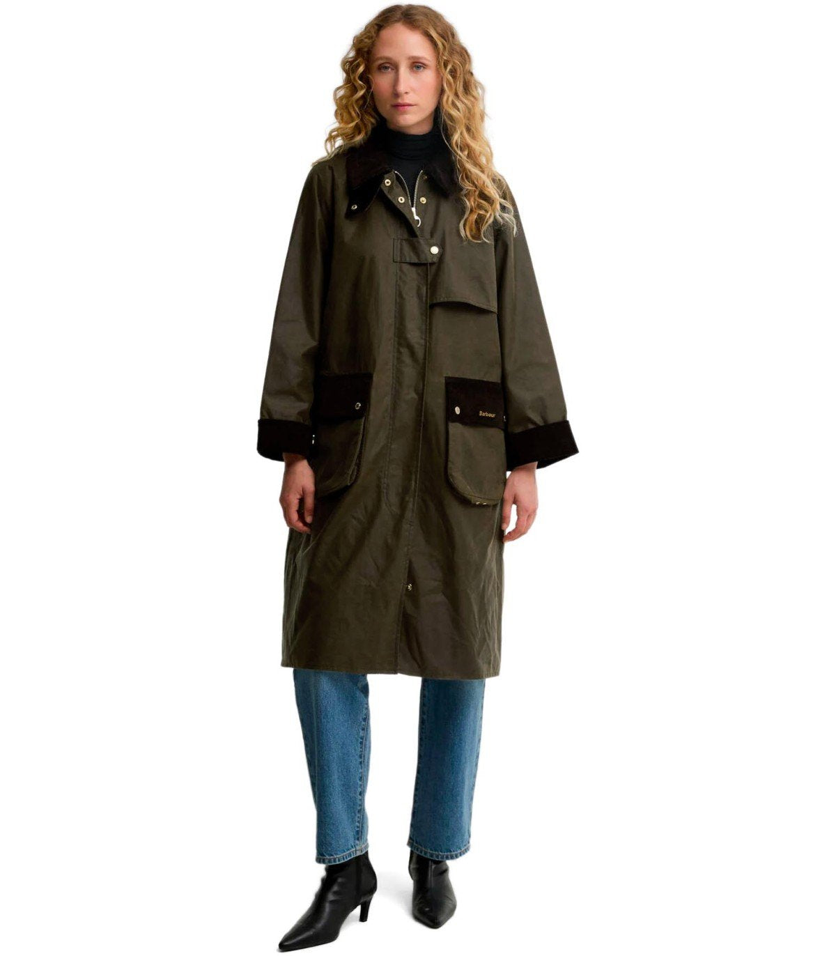 GIACCA KIRKLEES WAX VERDE BARBOUR