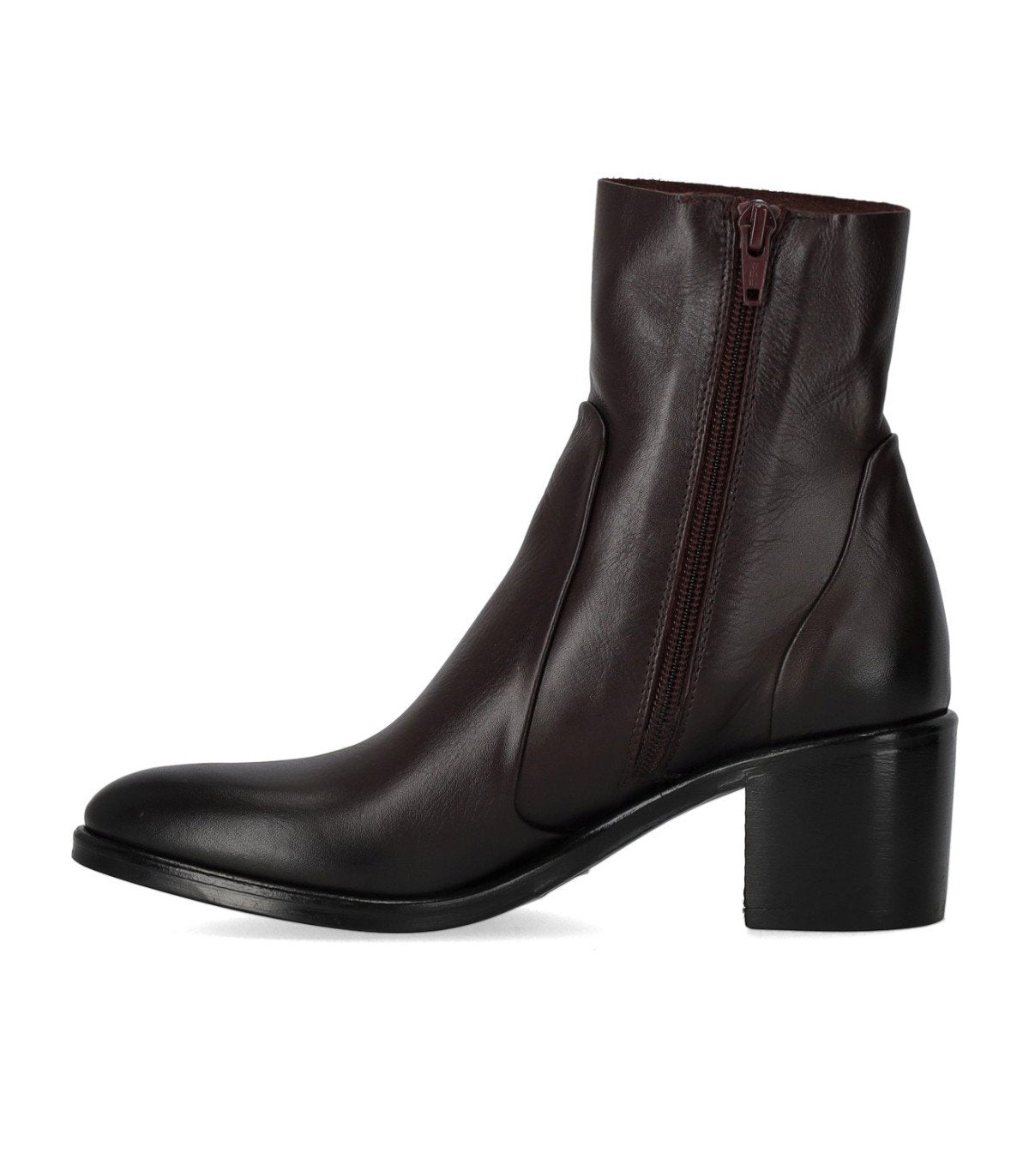 STRATEGIA DUNKLEBRAUNE STIEFELETTE