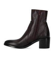 STRATEGIA DUNKLEBRAUNE STIEFELETTE