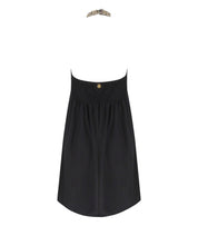 PAHIESA FORMENTERA BLACK FLORAL DRESS