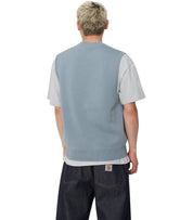CARHARTT WIP SCRIPT MISTY SKY VEST