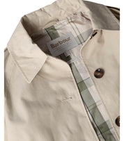 BARBOUR MAIA LIGHT SAND TRENCHCOAT