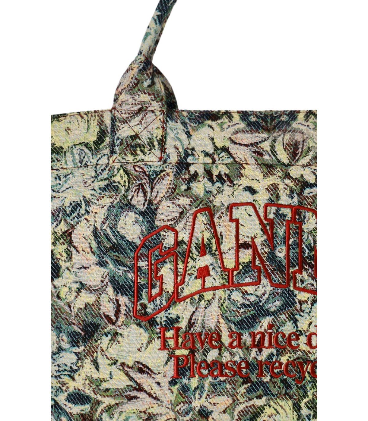 BOLSO SHOPPING TAPESTRY XXL MULTICOLOR GANNI