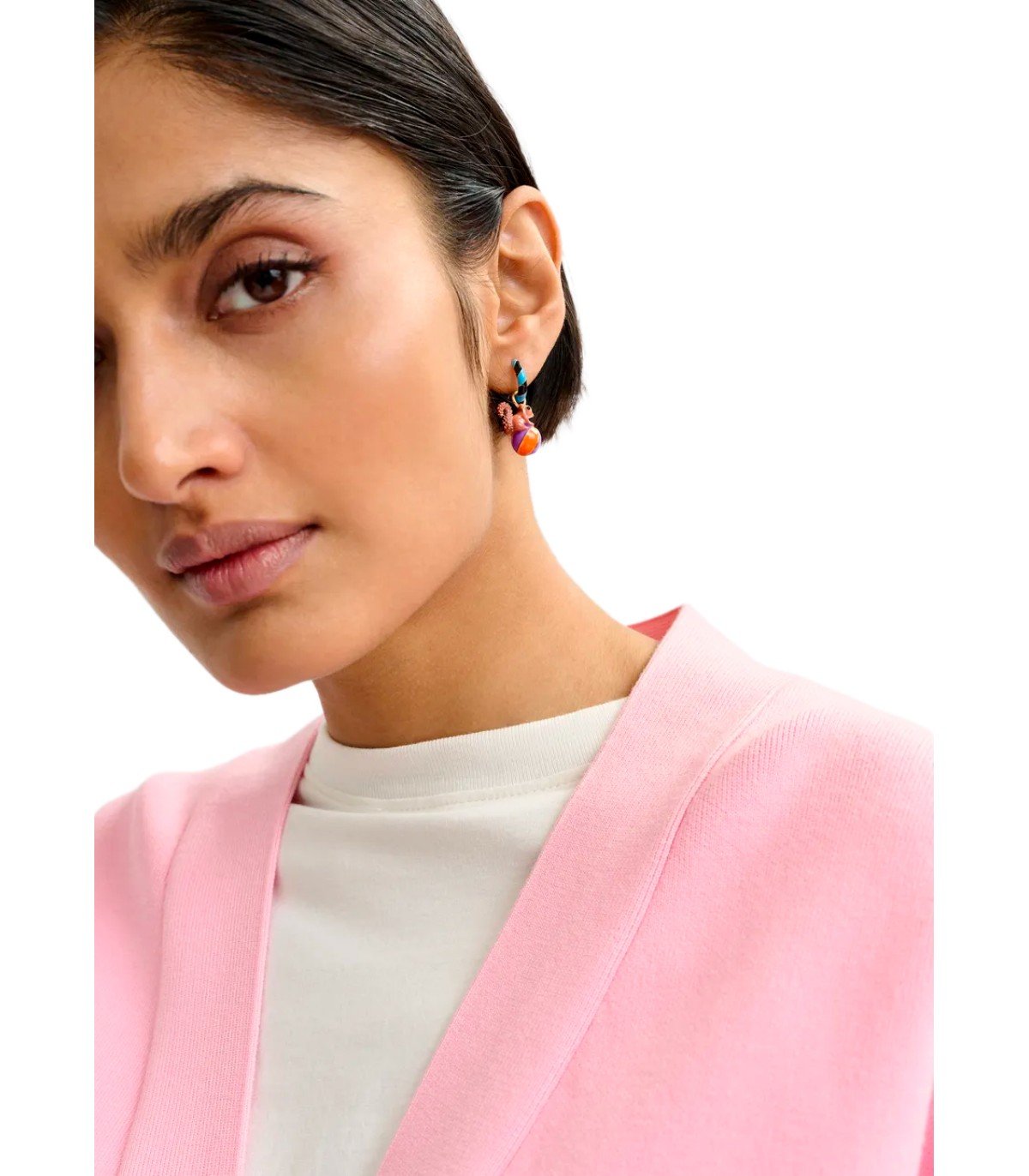 ESSENTIEL ANTWERP JOVER LIGHT BLUE EARRINGS