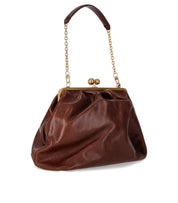 MAX MARA WEEKEND PASTICCINO MIRTE LARGE LICHTBRUINE CLUTCH