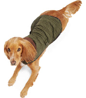 BARBOUR DOG BONE OLIVGRÜNER MANTEL