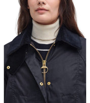 JACKE MODERN BEADNELL WAX MARINEBLAU BARBOUR
