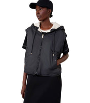 ÄRMELLOSE STEPPJACKE ACCENNI SCHWARZ MAX MARA WEEKEND